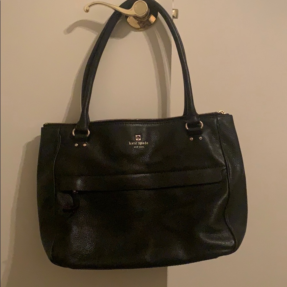 Black Kate Spade Tote Bag